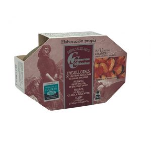 Mejillones de las Rías en salsa Conservas de Cambados elaborado en Galicia