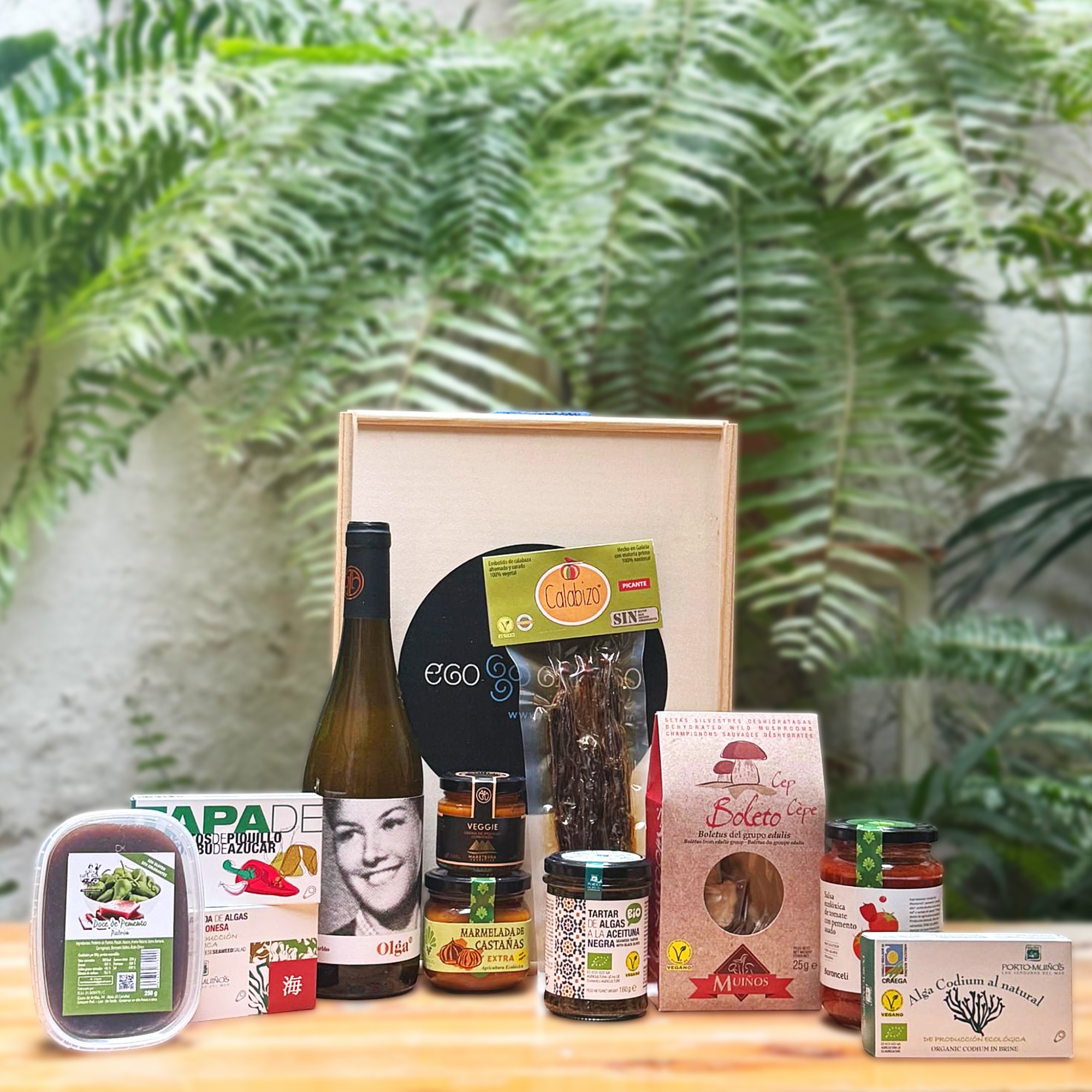 Albaricoqueiro. Lote de Navidad vegano.