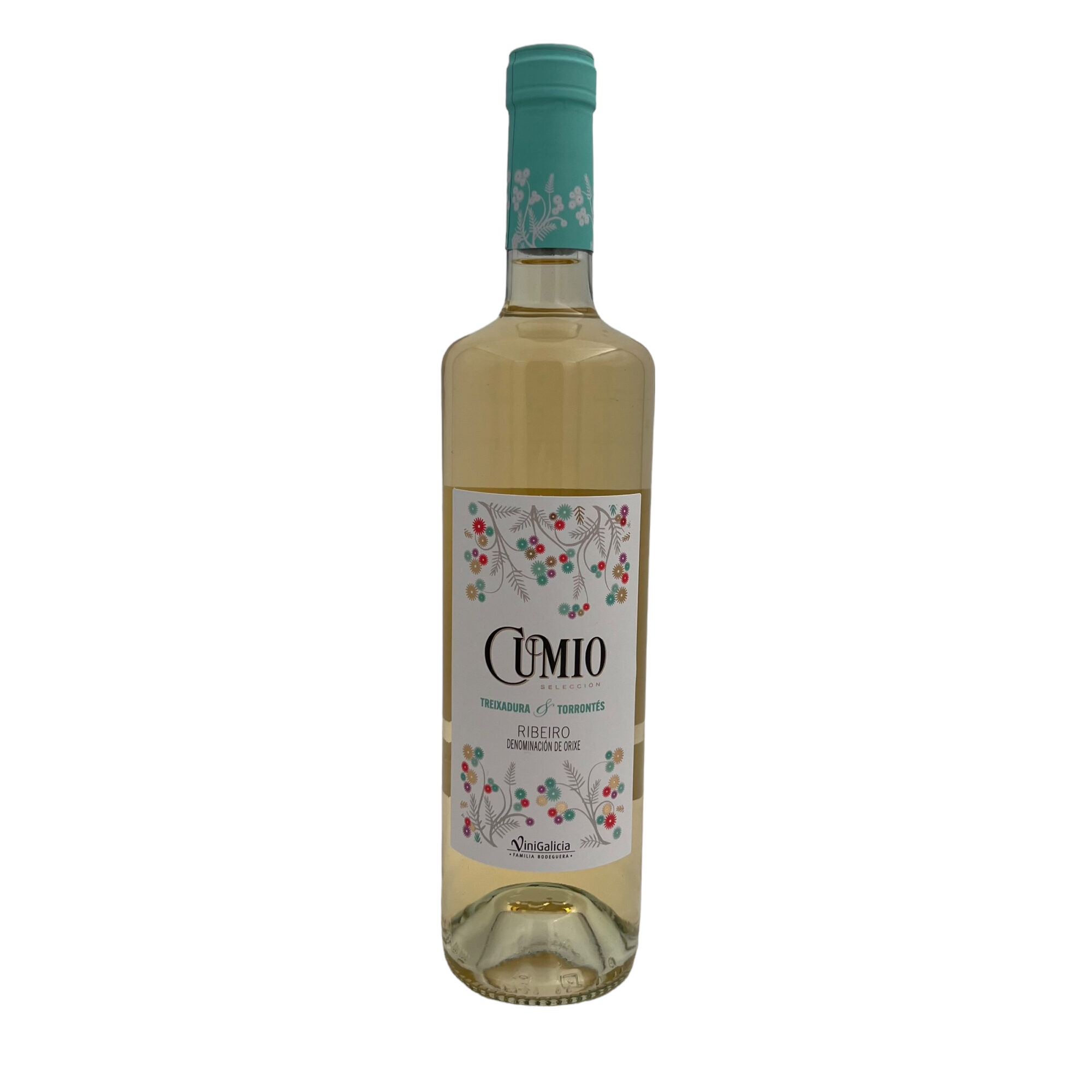 Vino blanco Cumio Treixadura y Torrontés