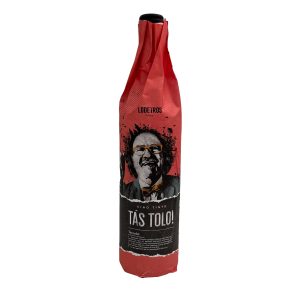 Vino tinto Tás Tolo elaborado en Santiago