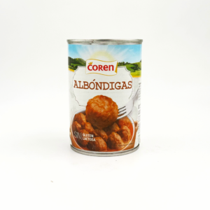 Lata de albóndigas de Coren