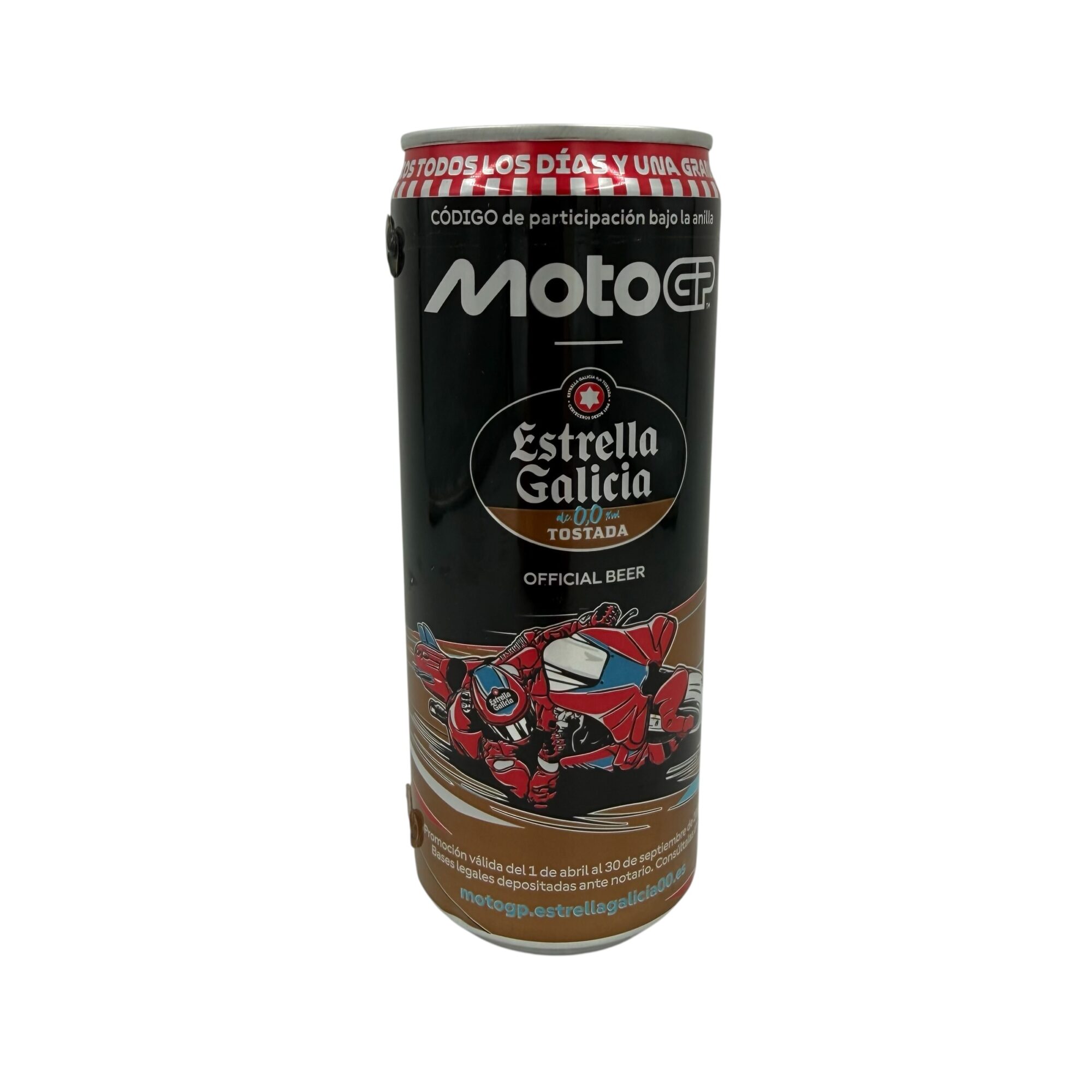 Cerveza 0,0 Tostada Estrella Galicia Lata