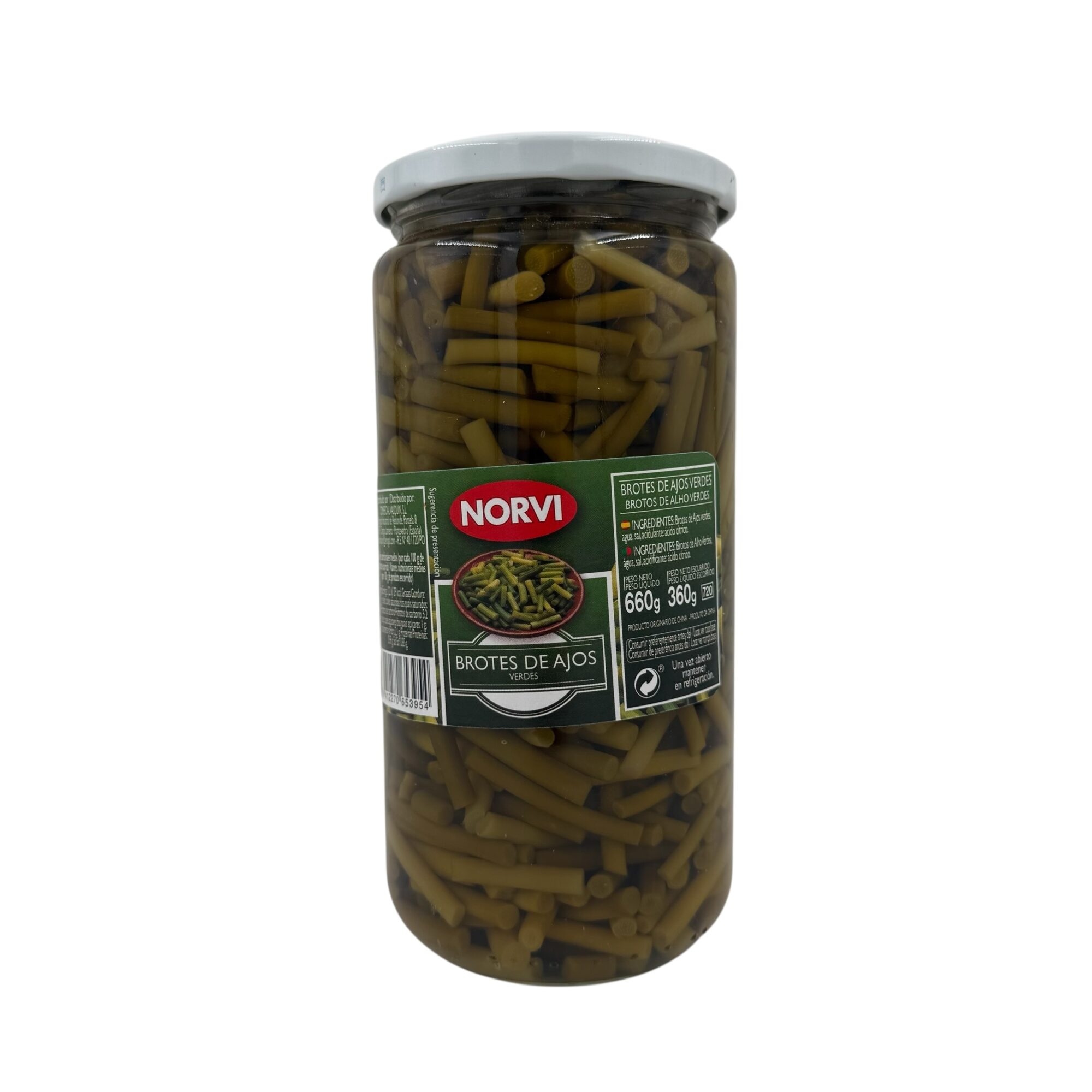 Brotes de ajos Norvi