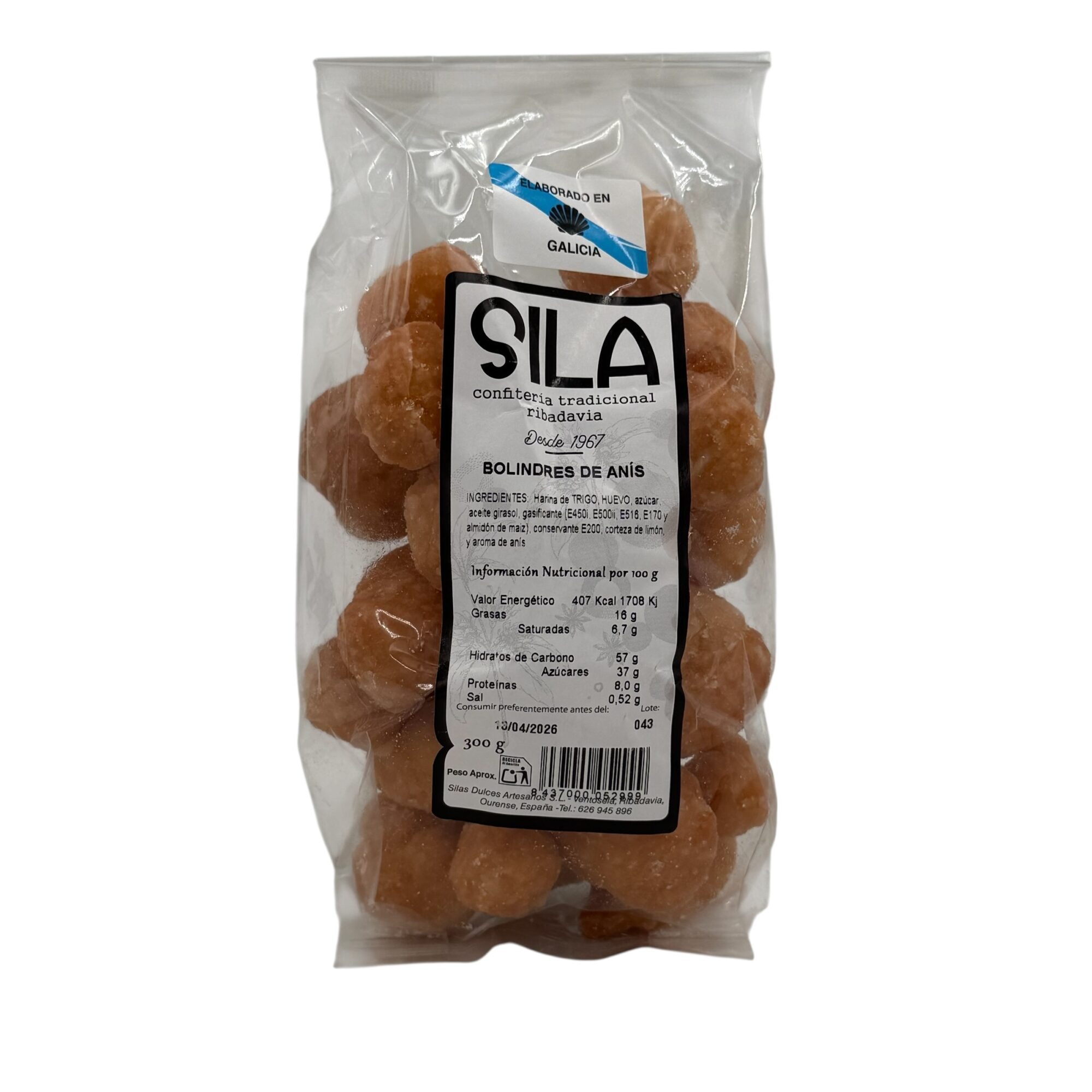 Bolindres de Anís Confitería Sila