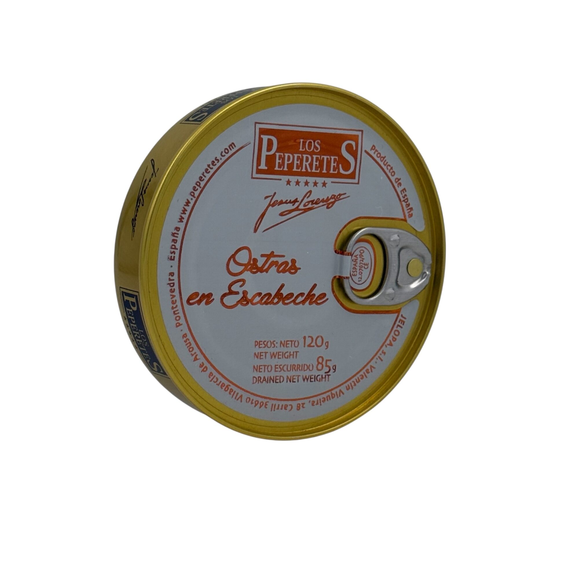 Ostras en escabeche de Los Peperetes